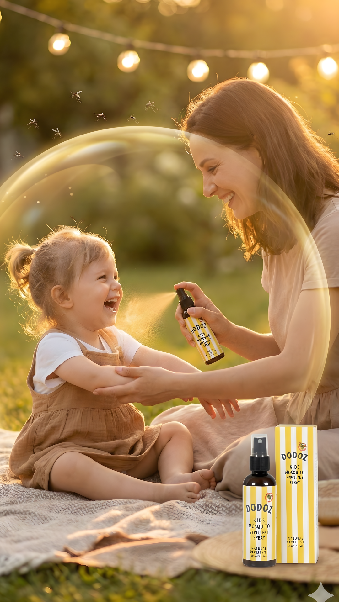Dodoz Anti-Mosquito Body Spray – Kid-Friendly Formula